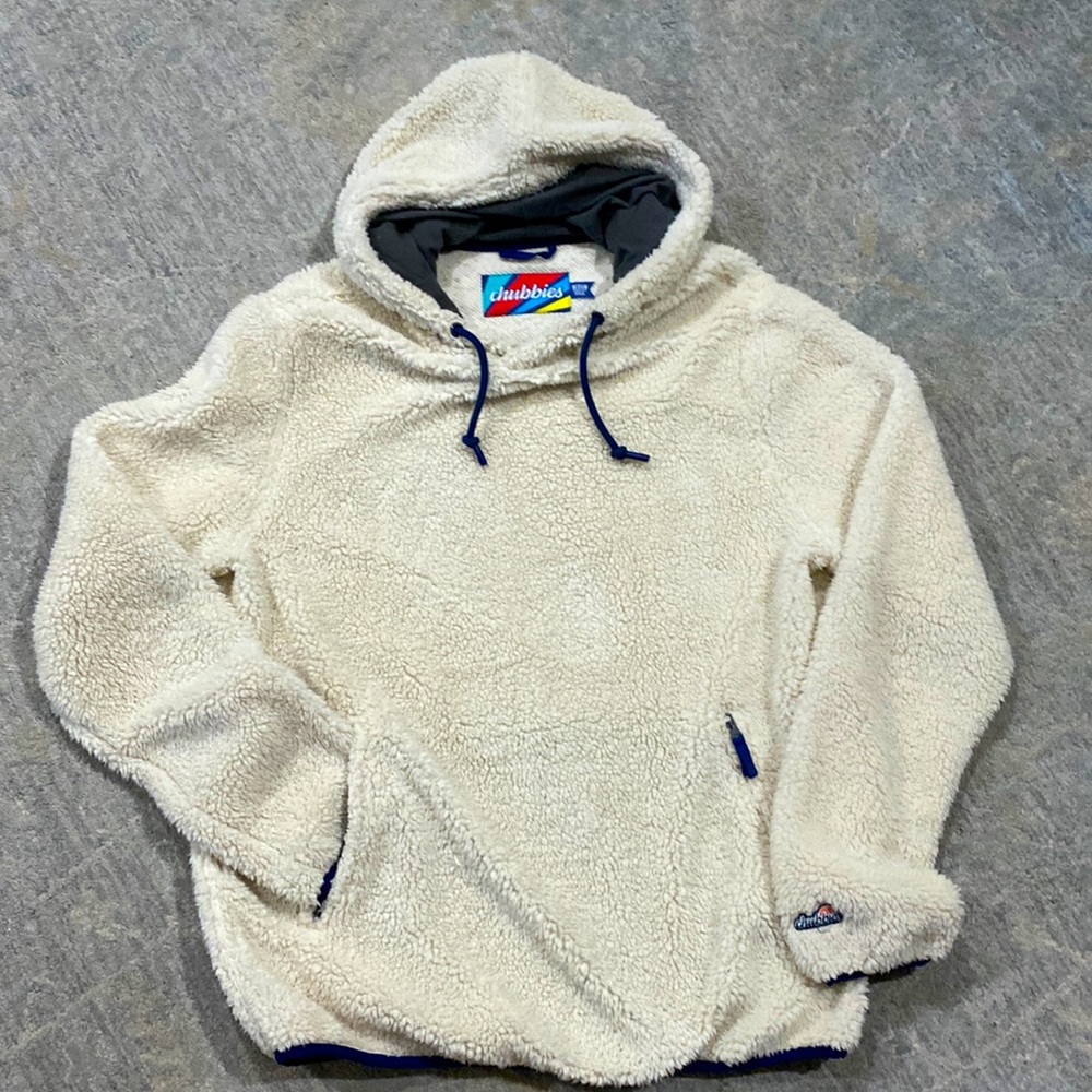 Mens Medium, Chubbies fuzzy fleece hoodie.